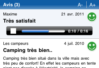Ecouter avis audio